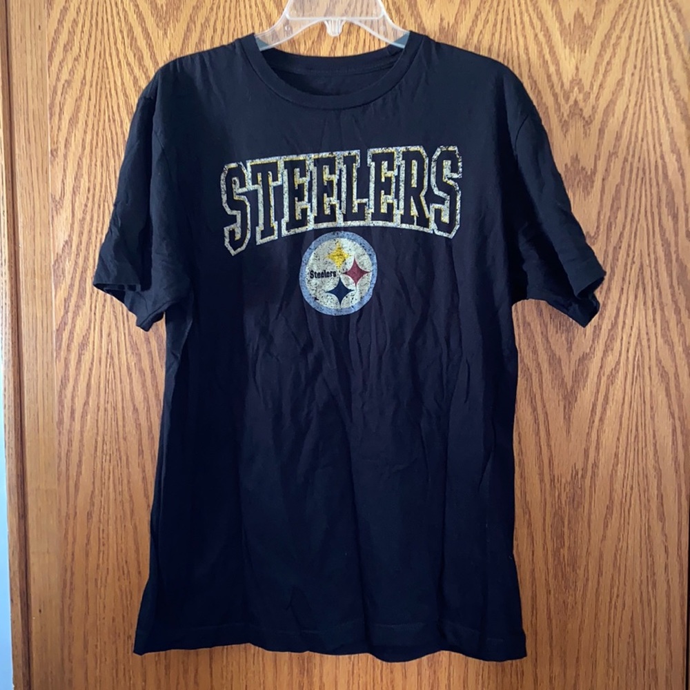 Mens Large Pittsburgh Steelers Polamalu t-shirt